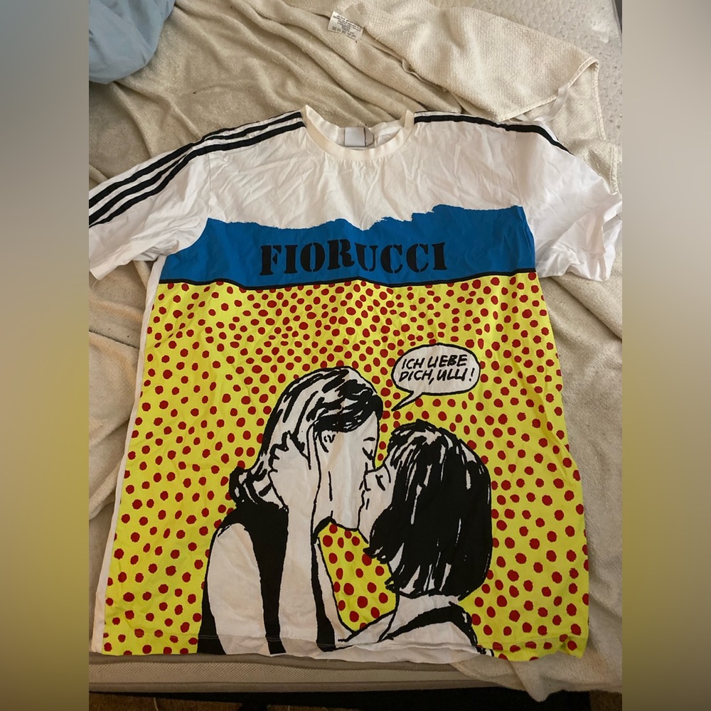 Adidas × Fiorucci Graphic Girls
Kiss Pop Art Women's Tee NWT...